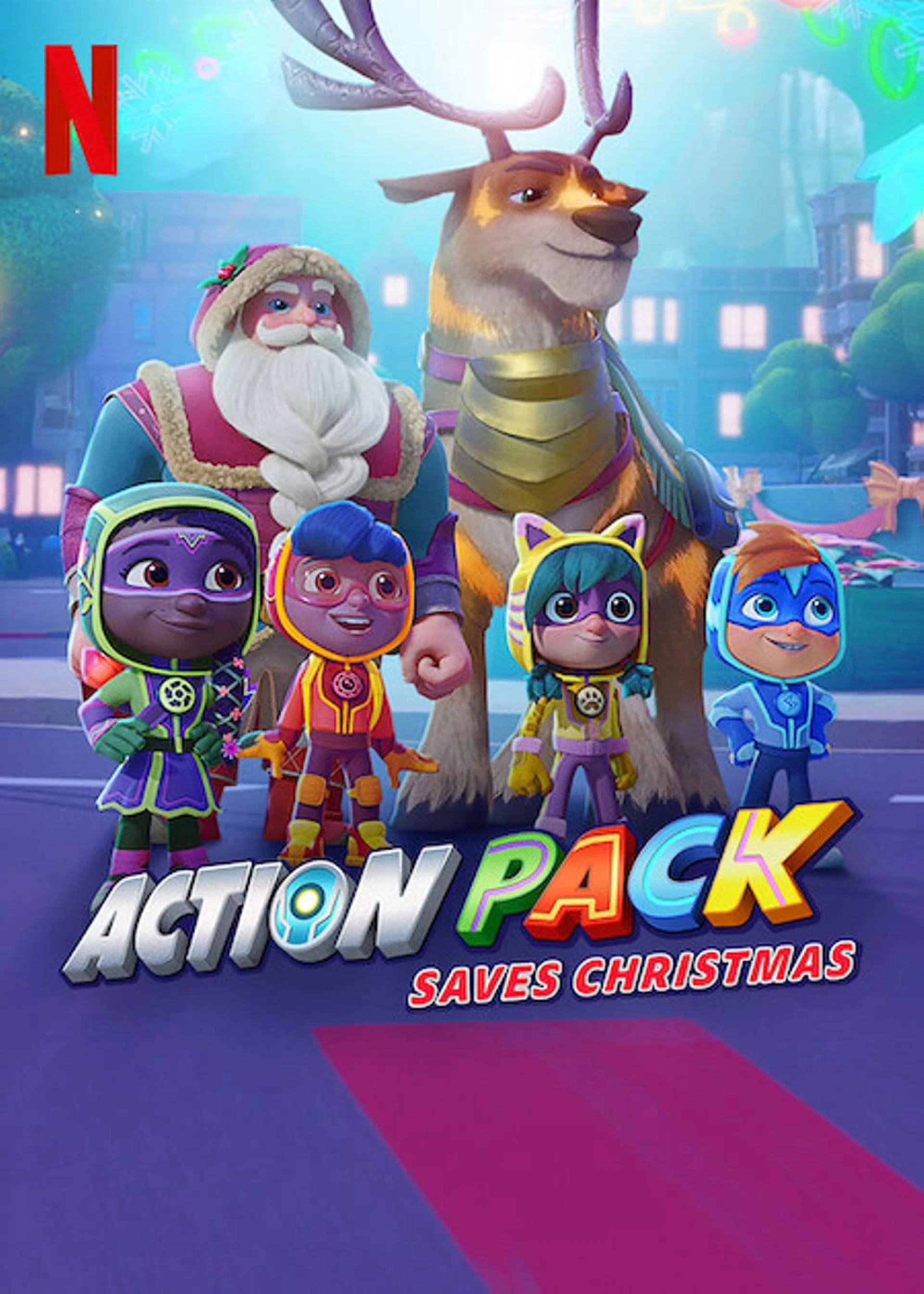 Action Pack giải cứu Giáng sinh The Action Pack Saves Christmas