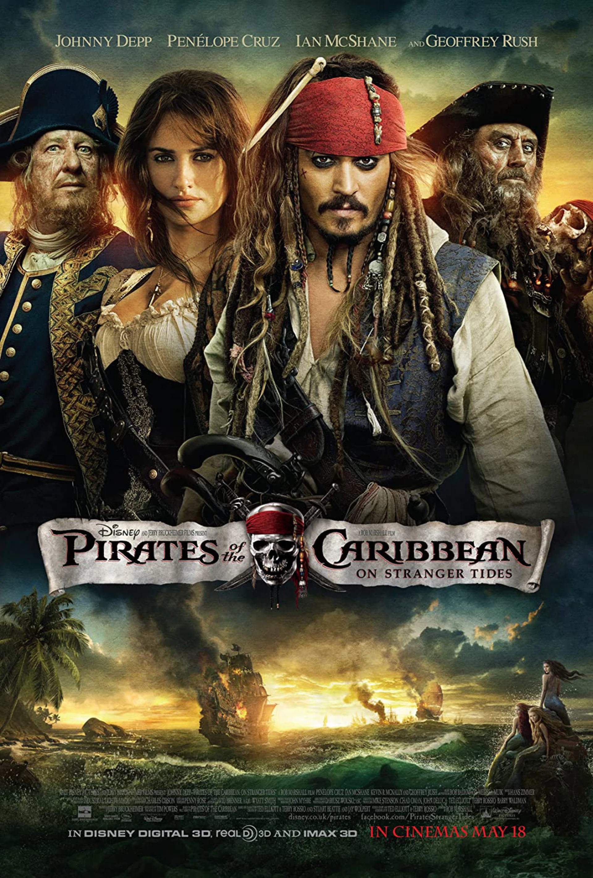Cướp biển vùng Caribbe (Phần 4): Suối Nguồn Tươi Trẻ Pirates of the Caribbean: On Stranger Tides