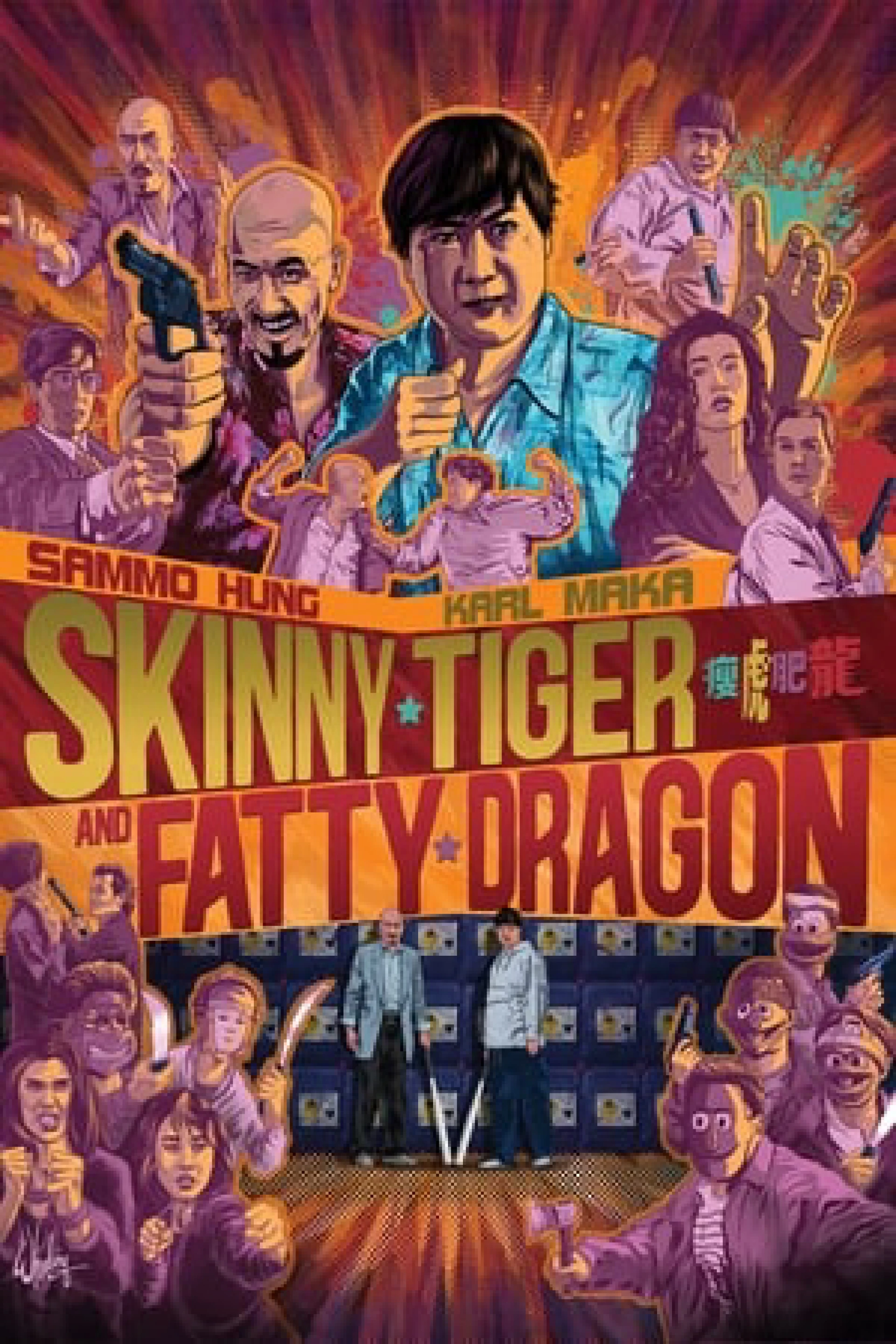 Long Hổ Đặc Cảnh Skinny Tiger and Fatty Dragon