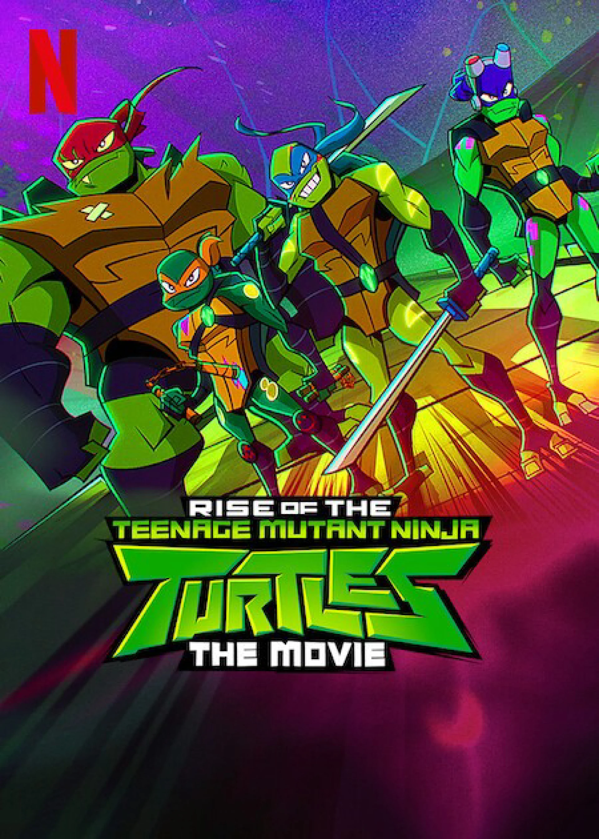 Ninja Rùa trỗi dậy: Phim điện ảnh Rise of the Teenage Mutant Ninja Turtles: The Movie