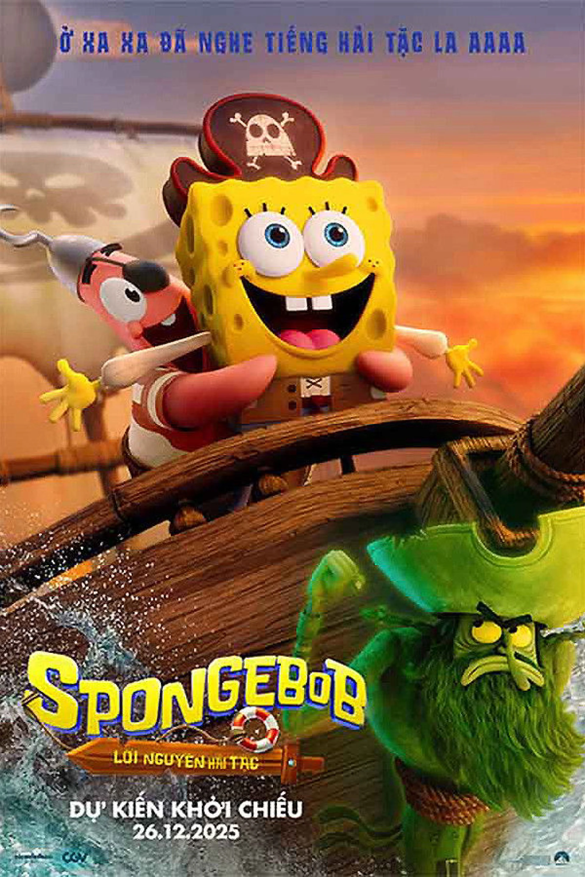 SpongeBob: Lời Nguyền Hải Tặc The SpongeBob Movie: Search for SquarePants
